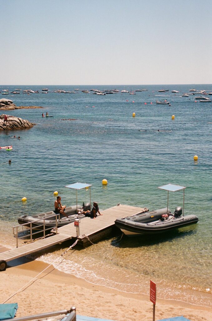 Calella de Palafrugell water Taxi.