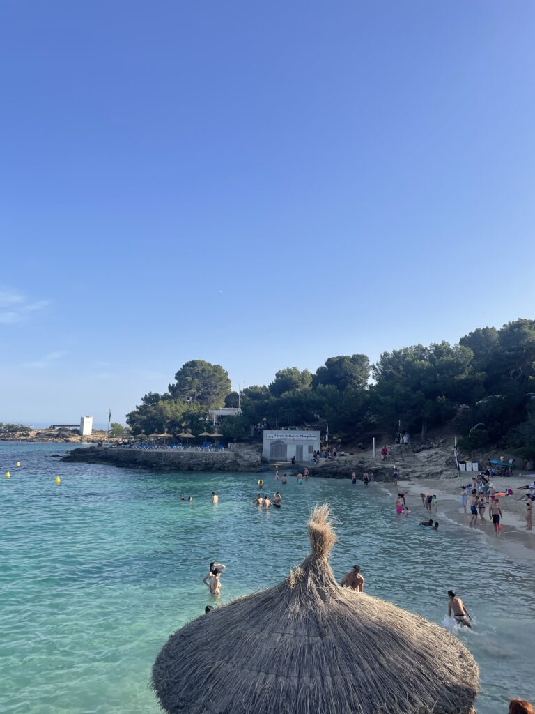 Mallorca beach, beautiful beach,